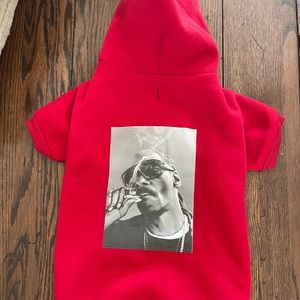 Brand New Dog sweatshirt. Red Size XXXL Snoop, Snoop Dogg hoodie